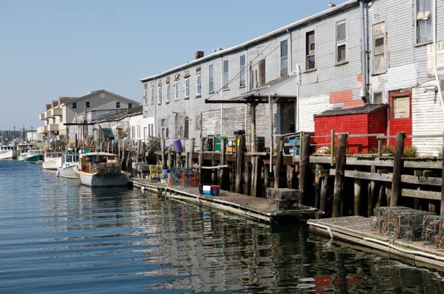 Portland, Maine working waterfront near University of New England.